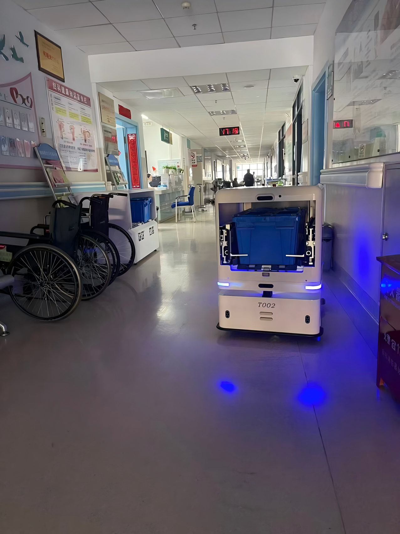 医院走廊配送