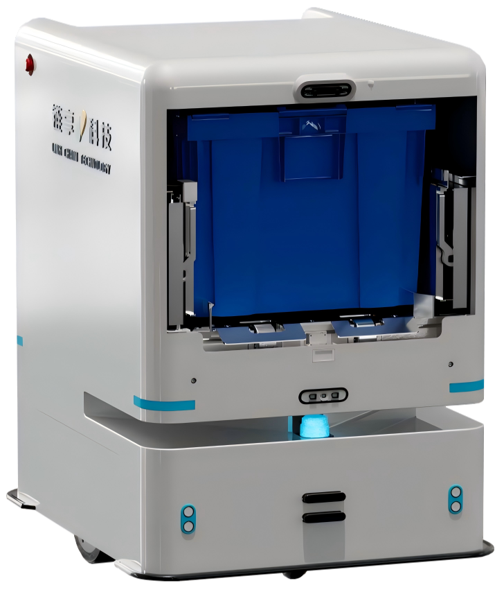 单箱位物流配送机器人