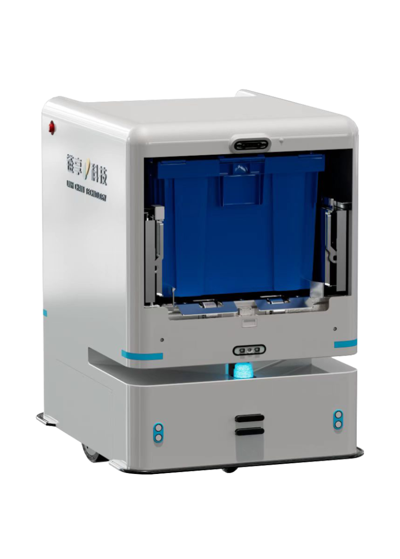 单箱位物流配送机器人